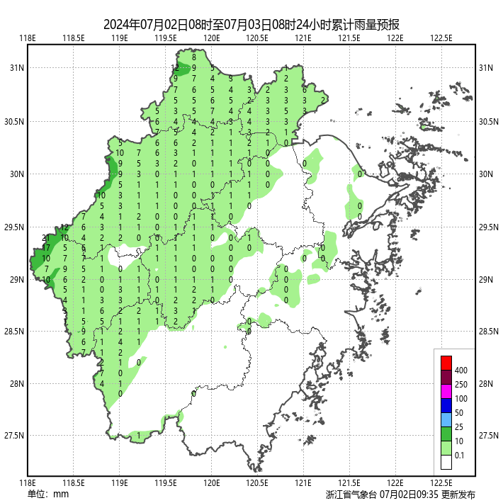 浙江天气