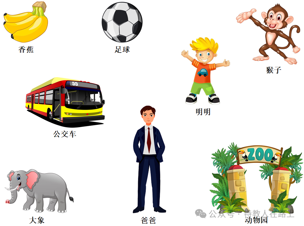 3到4个词构成的句子,语言——说出包含指定3~4个词汇的句子