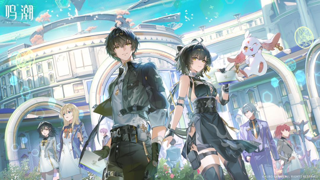 《鸣潮》同人绘画展示 | 《遨游星炬》校园开放日