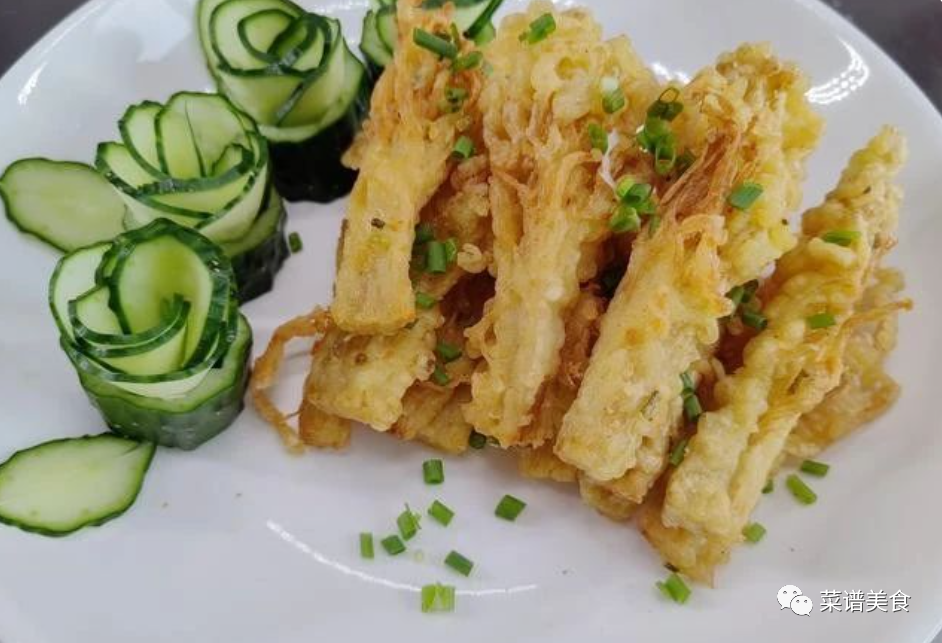 香酥金针菇的做法，终于知道金针菇怎么做好吃了