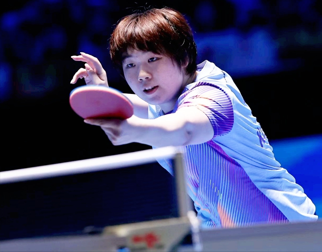 祝贺！国乒包揽亚洲杯女单前三名，蒯曼4-1胜张本美和再获铜牌!