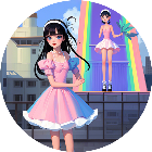 少女换装校园模拟小游戏