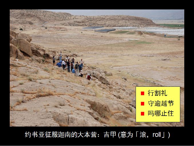 旧约圣经图表——约书亚记(图8)