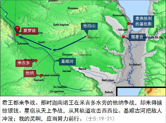 旧约圣经图表——士师记(图23)