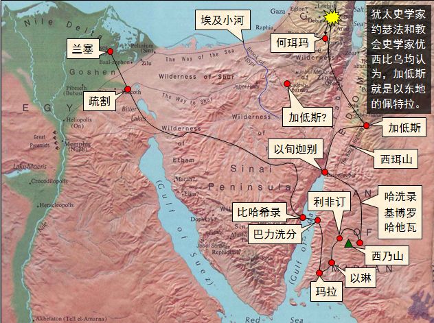 旧约圣经图表——民数记(图32)
