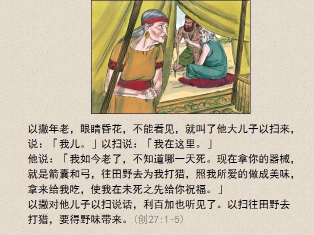 旧约圣经图表——创世记(图30)