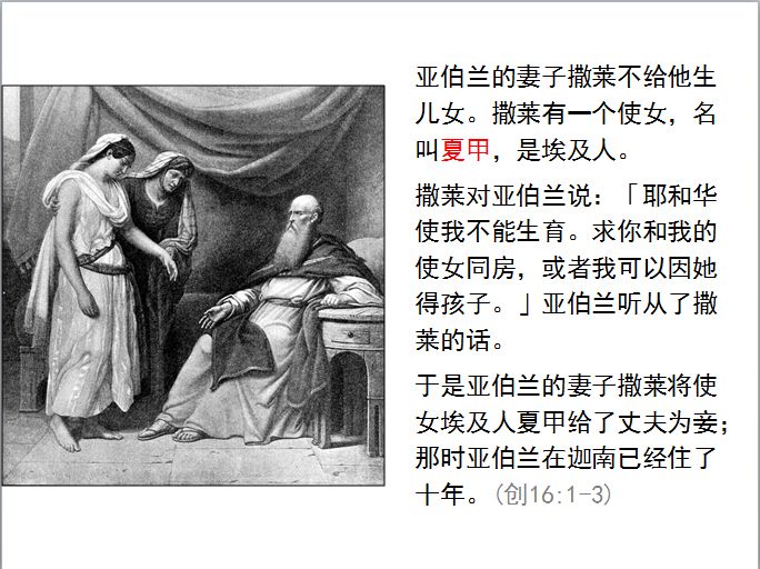 旧约圣经图表——创世记(图20)