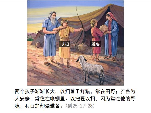 旧约圣经图表——创世记(图29)