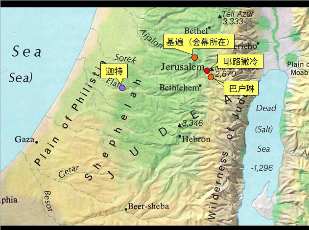 圣经图表——《列王记上》(图2)