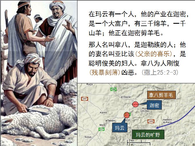 旧约圣经图表——撒母耳记上(图72)