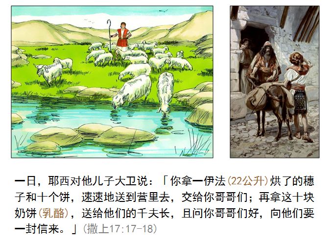 旧约圣经图表——撒母耳记上(图49)