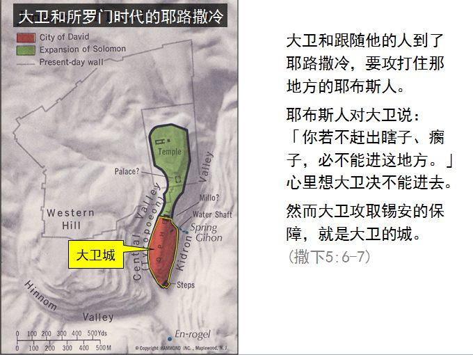 旧约圣经图表——撒母耳记下(图3)