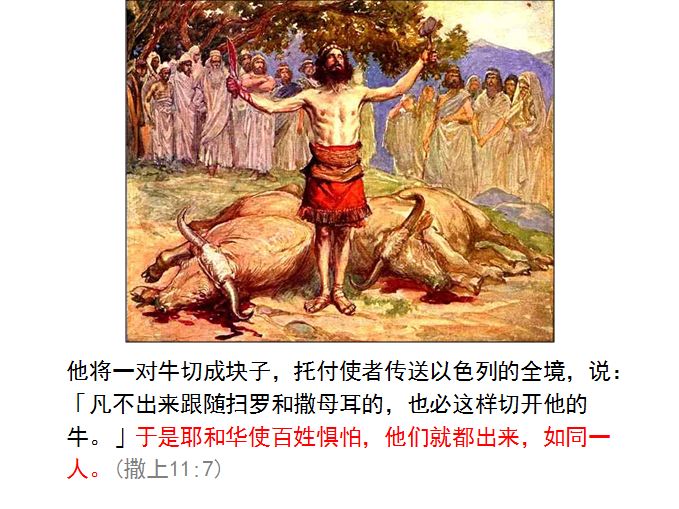 旧约圣经图表——撒母耳记上(图30)