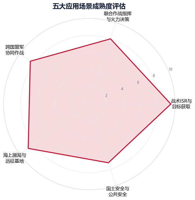 图 3-1　五大应用场景成熟度评估