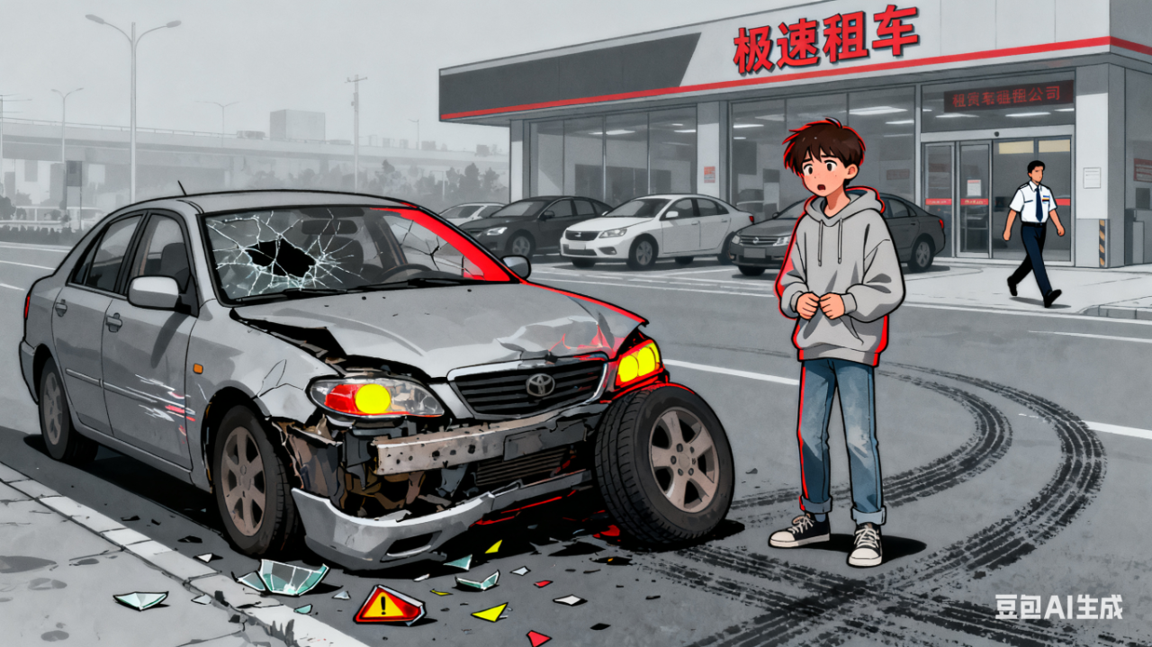 少年驾车致乘客伤残,【京蒙普法】未成年人租车，无证驾驶致同车乘客七级伤残，怎么判..