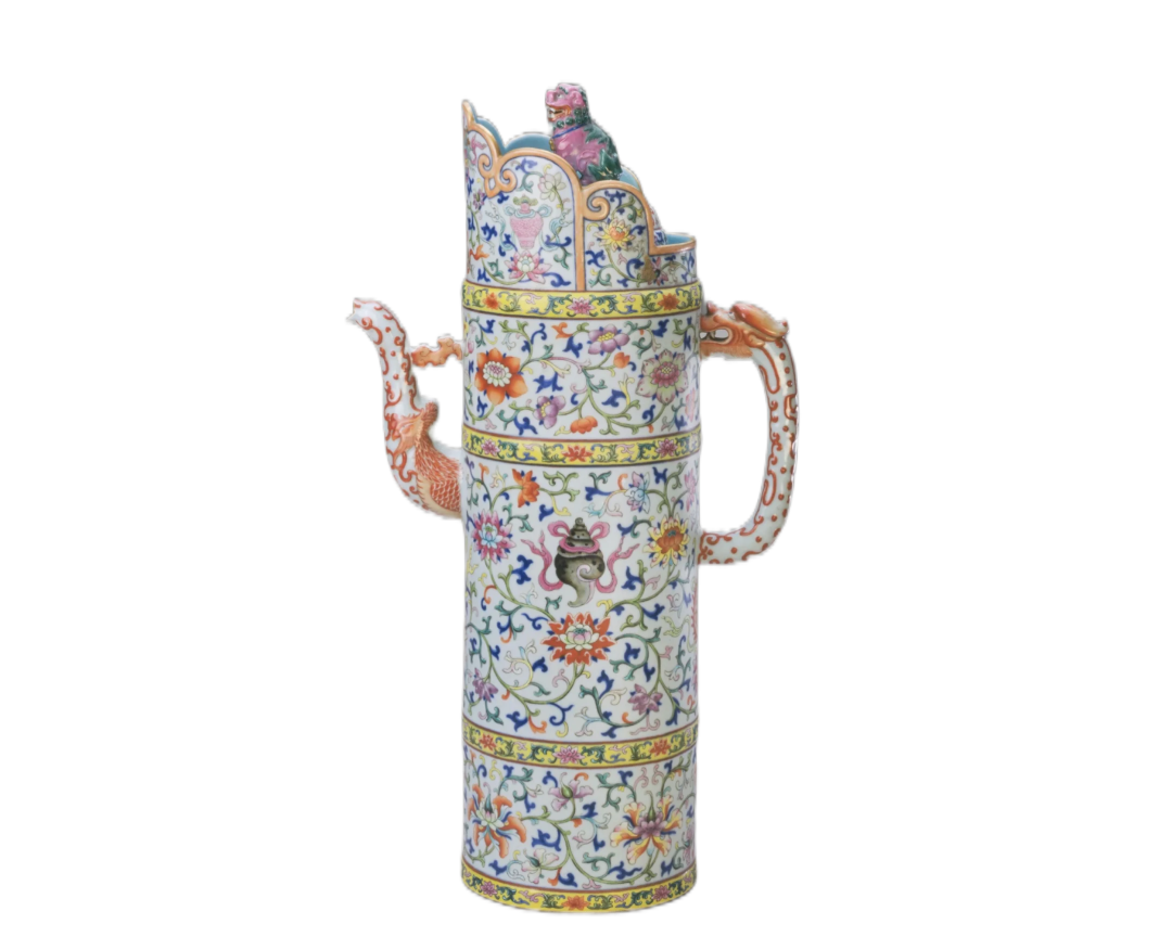 华丽又精致乾隆爷的奶茶杯还可以这么好看