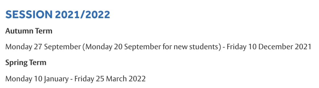 英国大学寒假长度排名：最长放假45天？这什么神仙学校！！