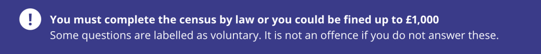 英国2021年人口普查来了：10年一遇，未填写可罚款£1000！