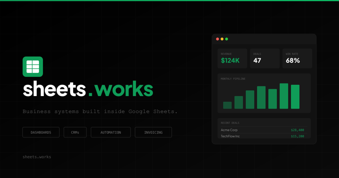 Sheets Works 官方公开封面图