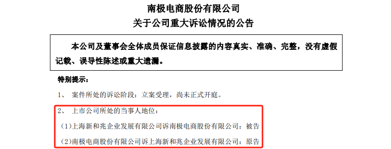 中安德通 | 南极电商陷6.5亿商标授权纠纷，品牌授权模式面临考验