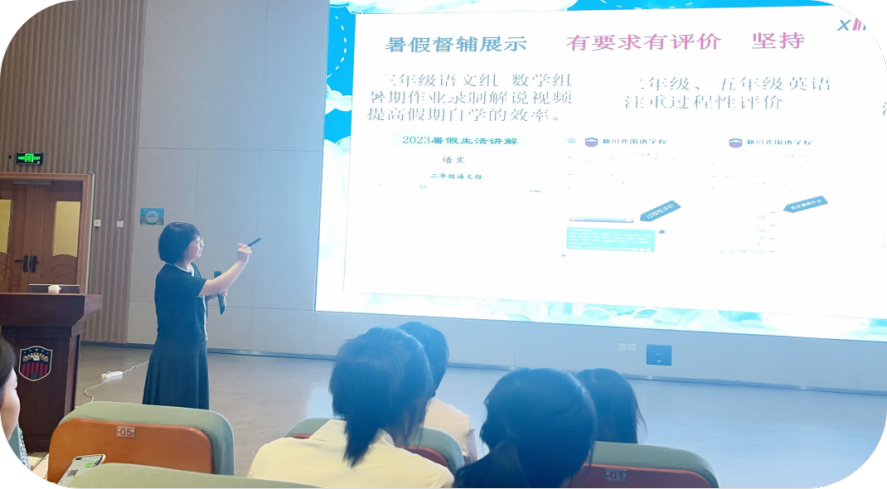 重视安全教育 小学部与老师签订目标责任书