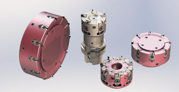 展品4：PCD面铣刀盘