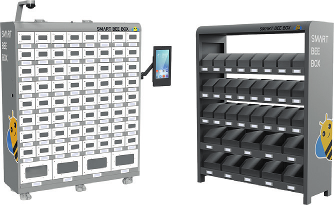  展品1：小胖蜂HyperS（称重柜）& Hive（称重货架）
