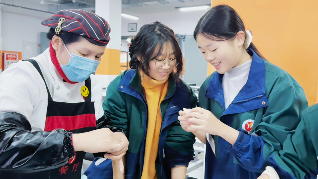 喜迎元旦，情暖校园——山东运河职业中专元旦包水饺活动(图39)