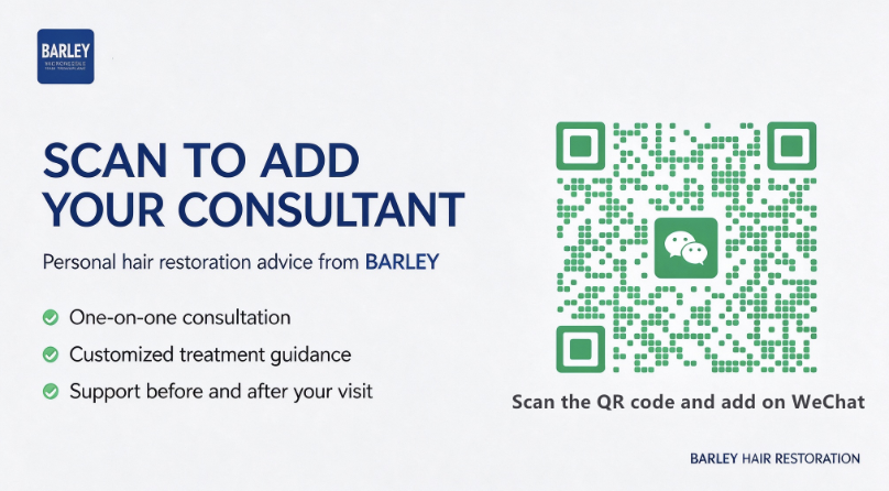 Free Scalp & Hair Consultation for Expats at Barley Hair Transplant