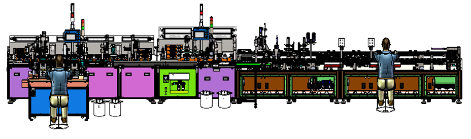 耳機(jī)喇叭自動(dòng)化生產(chǎn)線