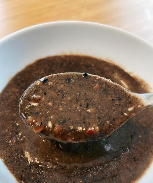 黑色营养早餐糊