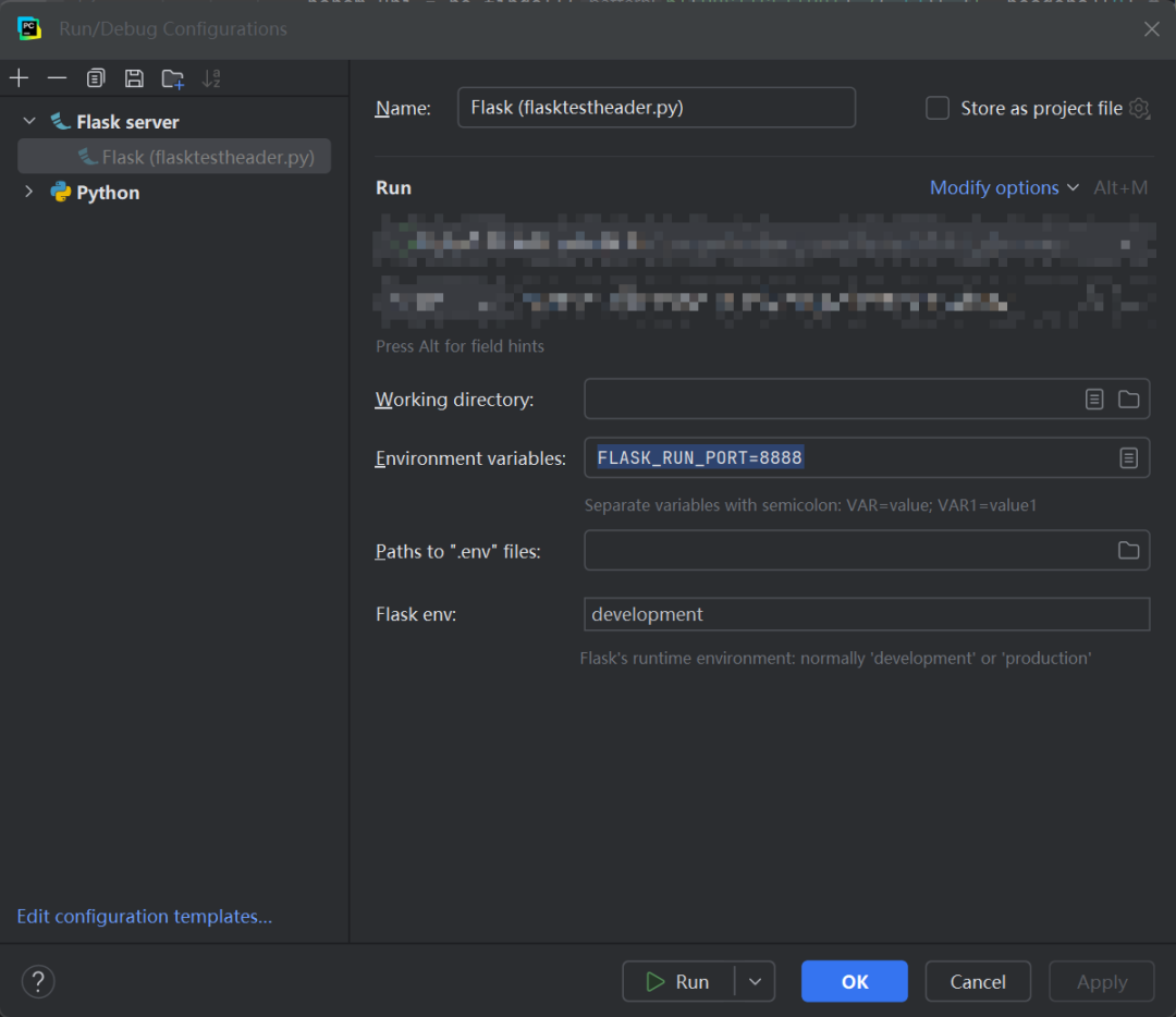 Python flask Pycharm 端口默认 5000 问题解决 - 信息安全知识库