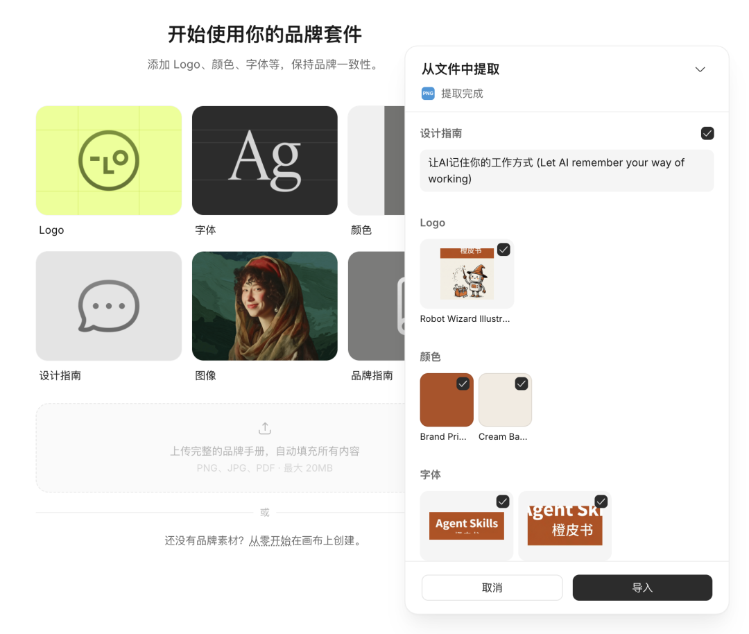 Brand Kit自动识别