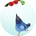 疯狂的鸽子跳舞