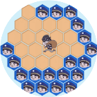 警察抓小偷躲猫猫