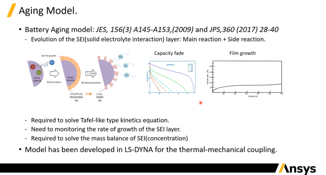 LS-DYNA中锂电池的电化学-热-结构耦合挤压、针刺模型的图8