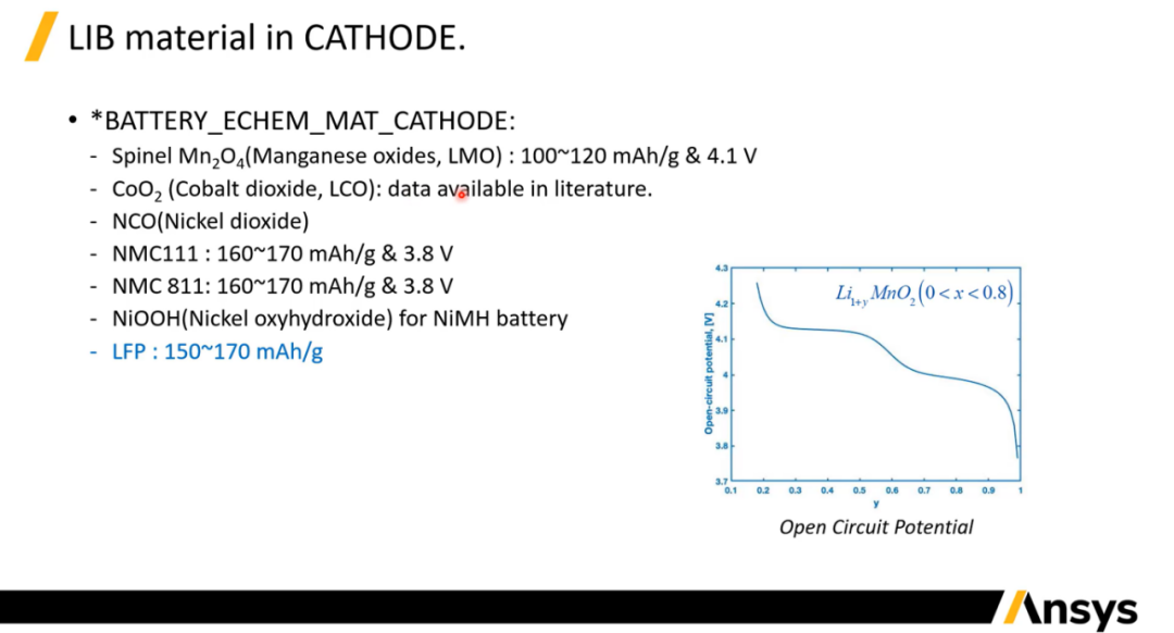 LS-DYNA中锂电池的电化学-热-结构耦合挤压、针刺模型的图4