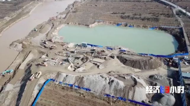 燃爆了（陕西渭河采砂）渭河挖沙子临潼，(图2)