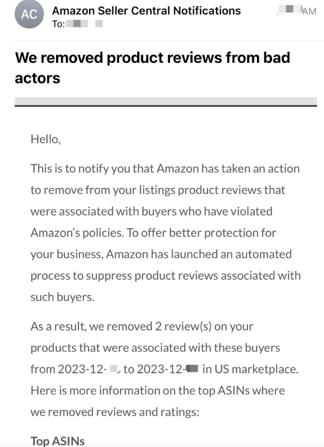 卖家警报！亚马逊打击虚假评论，多位商家遭误删评影响经营