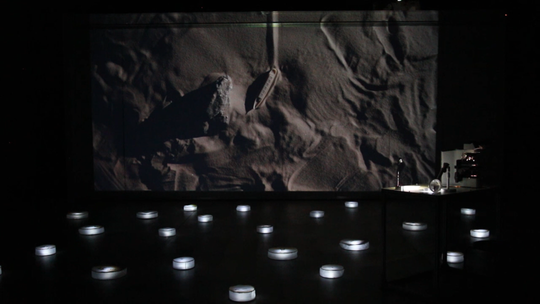 當(dāng)微納制造碰撞藝術(shù)創(chuàng)造，摩方贊助的微縮版諾亞方舟登月藝術(shù)展正在日本展出