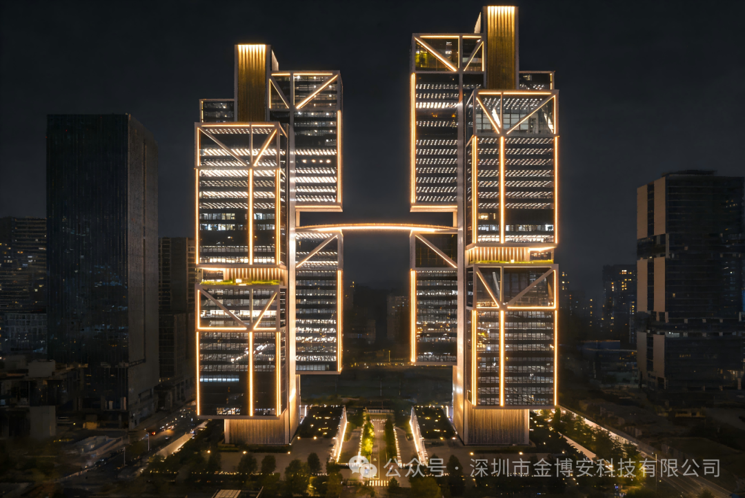 JBOAN金博安柔性LED霓虹灯：商务大厦高适应性(图1)