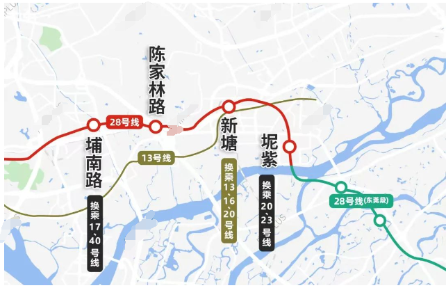 佛穗莞城际9月份动工，哪些板块的楼盘值得买？