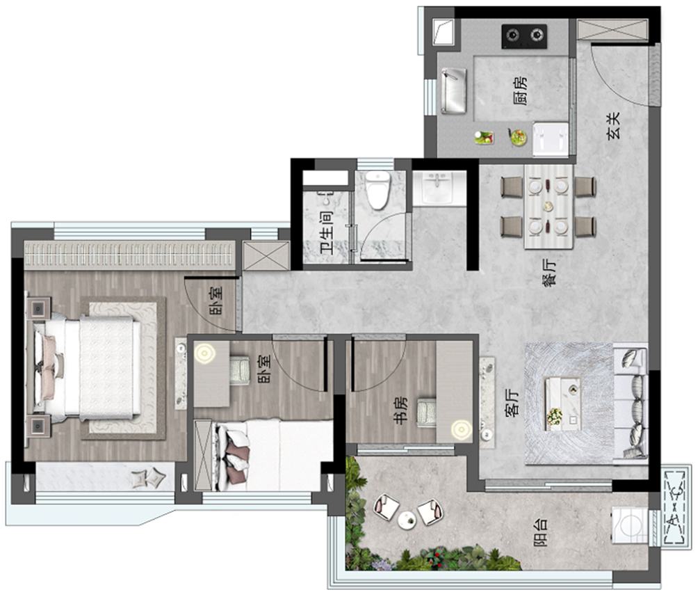 黄埔保利锦上签约广大附中，在售户型86-135㎡三至四房!