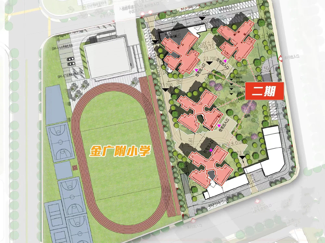 越秀白云星汇城配套的金广附，吸引了天河购房者！