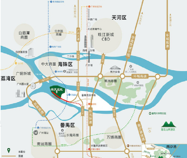 番禺南天名苑在售建面140-270平产品，均价约8-9.5万/平？