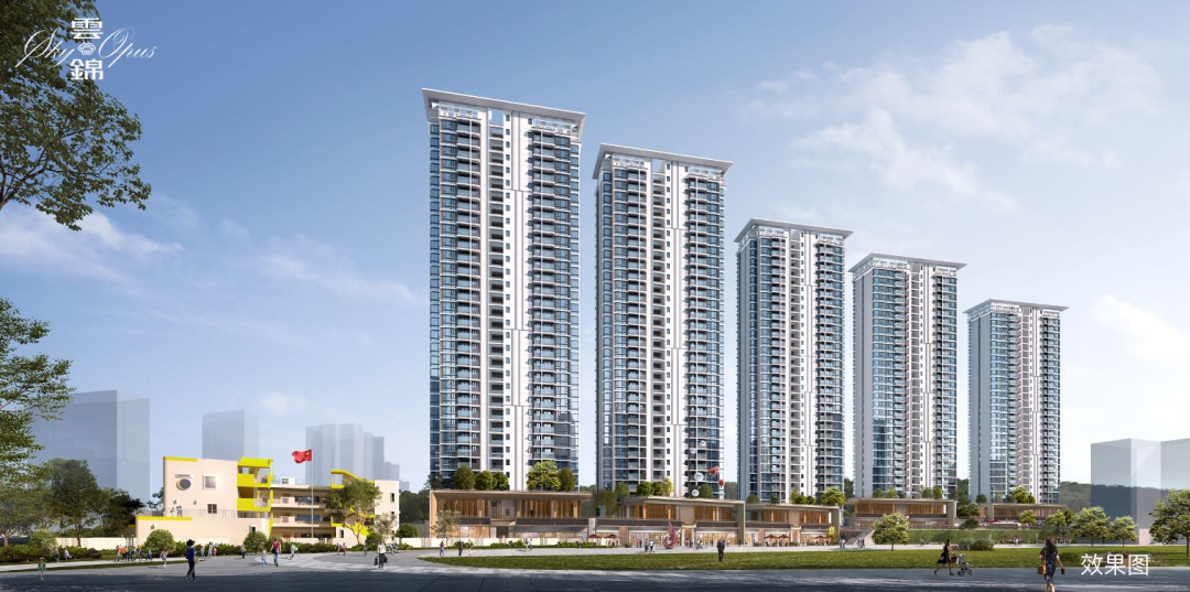 知识城开控城投云锦加推183㎡大户型，全盘仅55套！