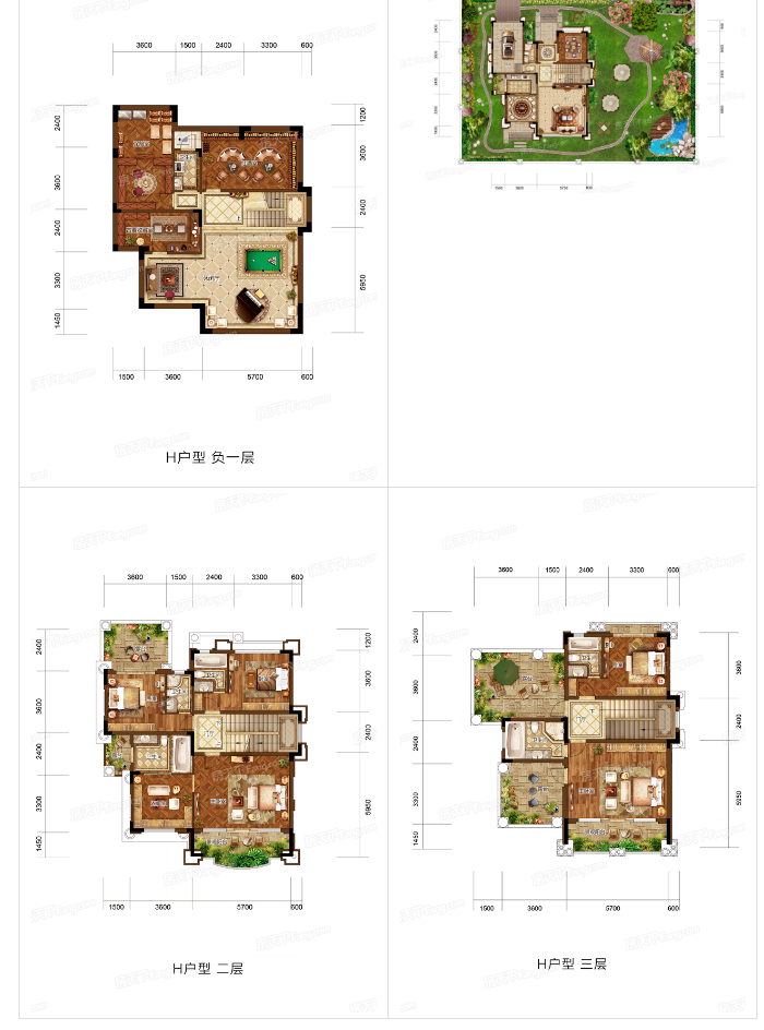 增城在售别墅【百花山庄】在售户型308㎡~1208㎡，单价1字头！