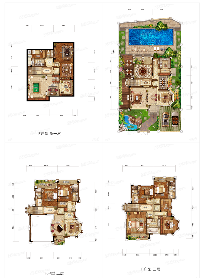 增城在售别墅【百花山庄】在售户型308㎡~1208㎡，单价1字头！
