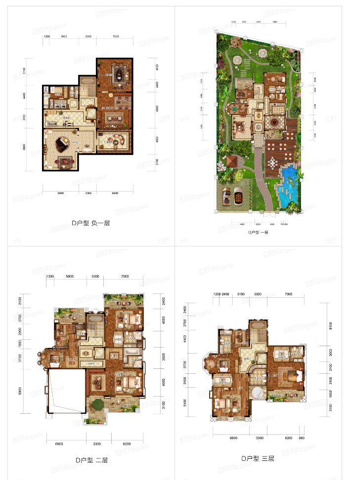 增城在售别墅【百花山庄】在售户型308㎡~1208㎡，单价1字头！