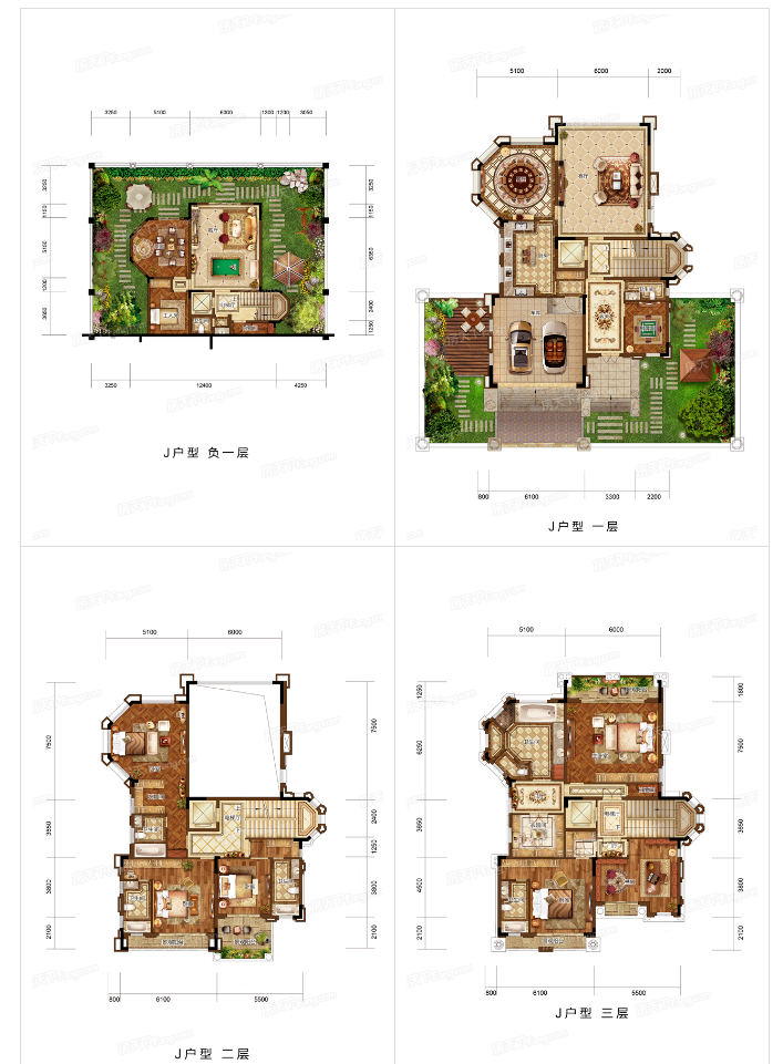 增城在售别墅【百花山庄】在售户型308㎡~1208㎡，单价1字头！